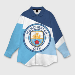 Женская рубашка oversize 3D Manchester city exlusive