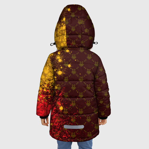 Зимняя куртка для девочек 3D GUSSI / ГУСИ, цвет светло-серый - фото 4