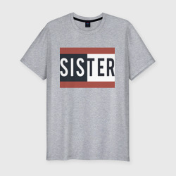 Мужская футболка хлопок Slim Sister