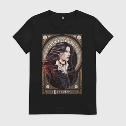 Женская футболка хлопок The Witcher, Yennefer