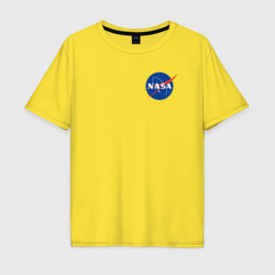 Мужская футболка хлопок Oversize NASA