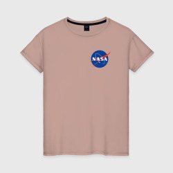 Женская футболка хлопок NASA
