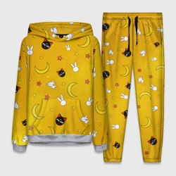 Женский костюм с толстовкой 3D Сейлор Мун  паттерн 