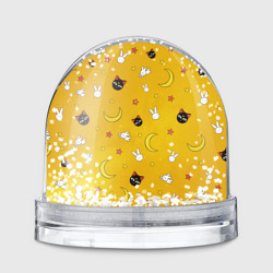 Игрушка Снежный шар Сейлор Мун  паттерн 