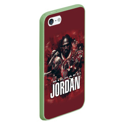 Чехол для iPhone 5/5S матовый Michael Jordan - фото 2