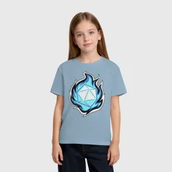 Детская футболка хлопок DnD, Doungeon and Dragons, d20 - фото 2