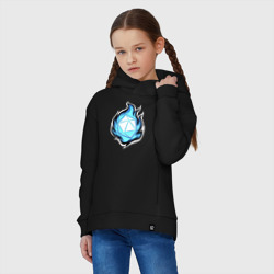Детское худи Oversize хлопок DnD, Doungeon and Dragons, d20 - фото 2