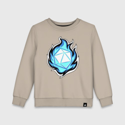 Детский свитшот хлопок DnD, Doungeon and Dragons, d20