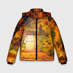 Зимняя куртка для мальчиков 3D Что такое осень - это небо