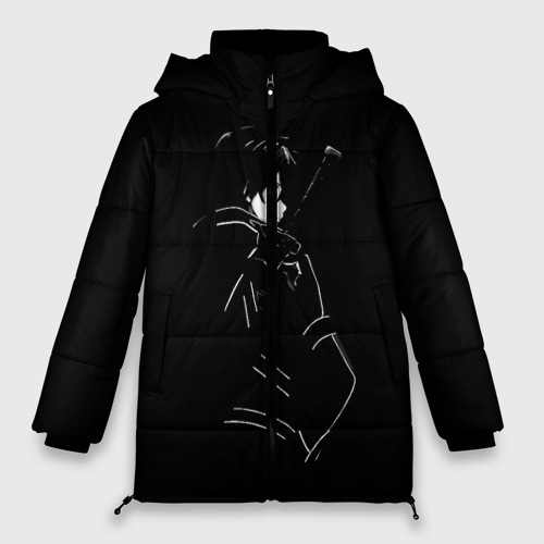 Женская зимняя куртка Oversize Кирито, цвет черный