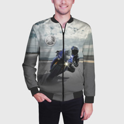 Мужской бомбер 3D Yamaha - фото 2