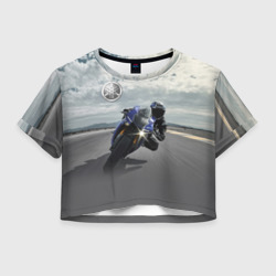 Женская футболка Crop-top 3D Yamaha