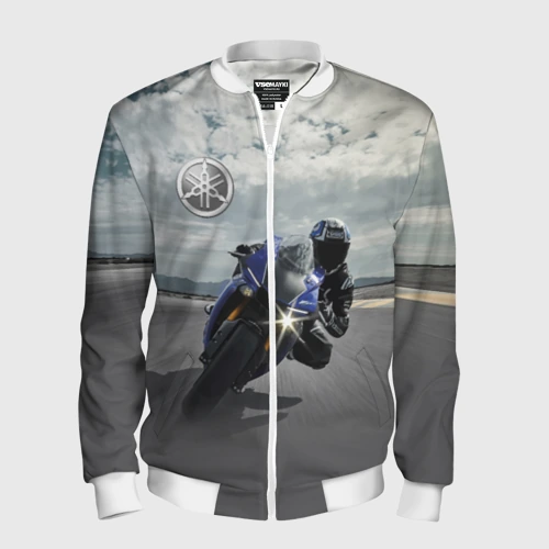 Мужской бомбер 3D Yamaha