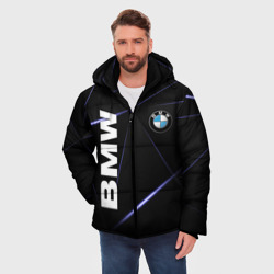 Мужская зимняя куртка 3D BMW - фото 2