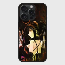 Чехол силиконовый для Apple iPhone 15 Pro Мax матовый Куруми Токисаки