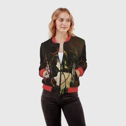 Женский бомбер 3D Куруми Токисаки - фото 2