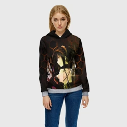 Женская толстовка 3D Куруми Токисаки - фото 2