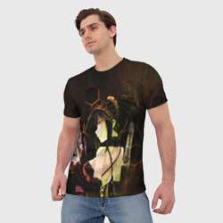 Мужская футболка 3D Куруми Токисаки - фото 2