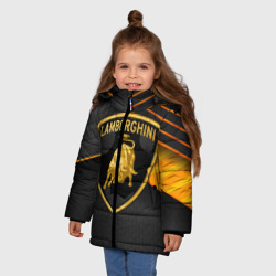 Зимняя куртка для девочек 3D Lamborghini - фото 2