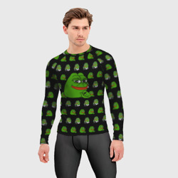 Мужской рашгард 3D Frog Pepe - фото 2