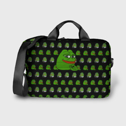 Сумка для ноутбука 3D Frog Pepe