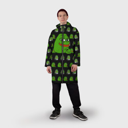 Мужской дождевик 3D Frog Pepe - фото 2