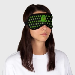 Маска для сна 3D Frog Pepe - фото 2