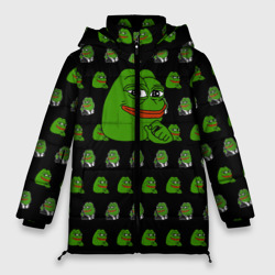 Женская зимняя куртка Oversize Frog Pepe