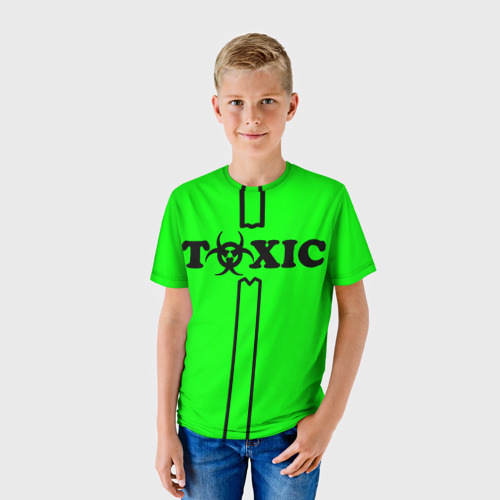 Детская футболка 3D Toxic, цвет 3D печать - фото 3