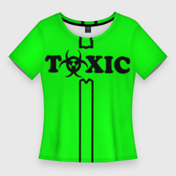 Женская футболка 3D Slim Toxic
