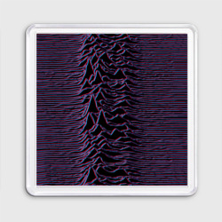 Магнит 55*55 Joy Division Glitch