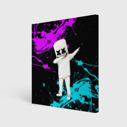 Холст квадратный Marshmello