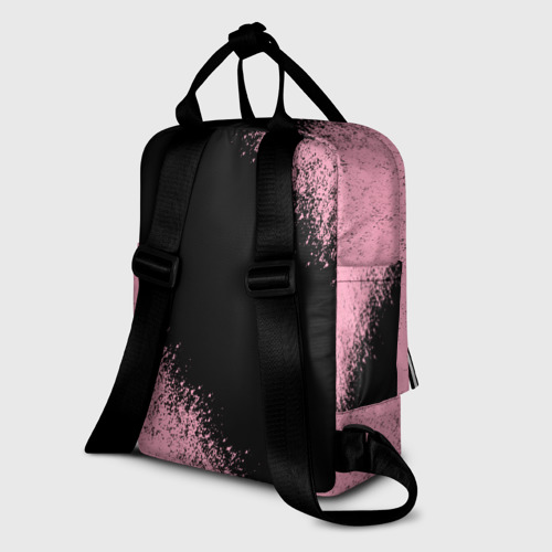 Женский рюкзак 3D с принтом Авокадо, вид сзади #1