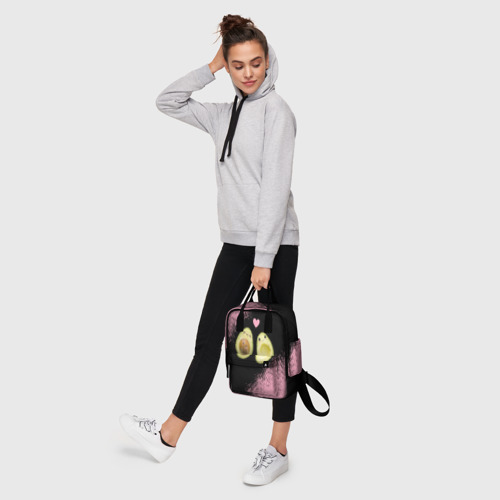 Женский рюкзак 3D с принтом Авокадо, фото #4