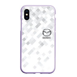 Чехол для iPhone XS Max матовый Mazda