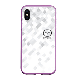 Чехол для iPhone XS Max матовый Mazda