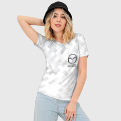 Женская футболка 3D Slim Mazda - фото 2