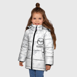 Зимняя куртка для девочек 3D Mazda - фото 2