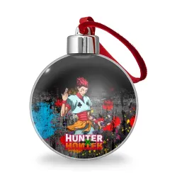 Ёлочный шар Хисока Мороу и логотип Хантер Хантер