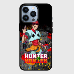 Чехол для iPhone 13 Pro Хисока Мороу и логотип Хантер Хантер
