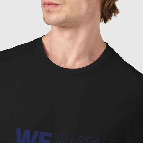 Мужская футболка хлопок PSG We Are Paris 2022-23, цвет черный - фото 6
