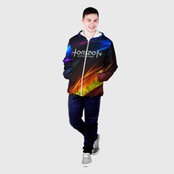 Мужская куртка 3D Horizon Zero Dawn stripes - фото 2