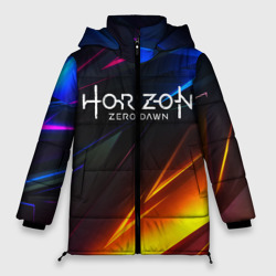 Женская зимняя куртка Oversize Horizon Zero Dawn stripes