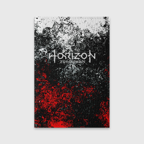 Обложка для паспорта матовая кожа Horizon Zero Dawn, цвет пыльно-розовый