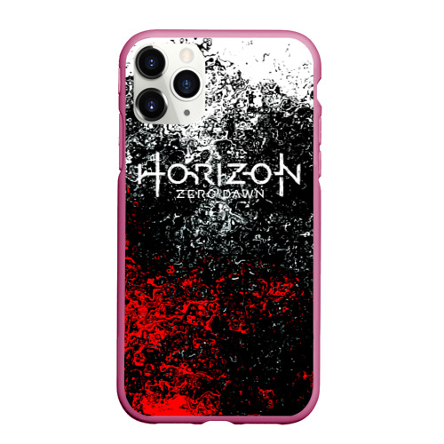 Чехол для iPhone 11 Pro матовый Horizon Zero Dawn, цвет малиновый