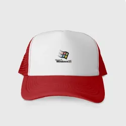 Кепка тракер с сеткой Windows 98