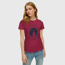 Женская футболка хлопок Вокруг Света под парусами - фото 2