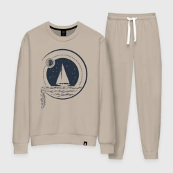 Женский костюм хлопок Вокруг Света под парусами