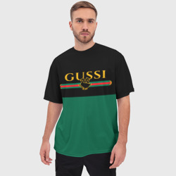 Мужская футболка oversize 3D Gussi гуси - фото 2