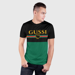 Мужская футболка 3D Slim Gussi гуси - фото 2